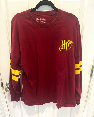 Harry Potter Wizarding World Logo Graphic Knit Long Sleeve Crew T-Shirt L/G