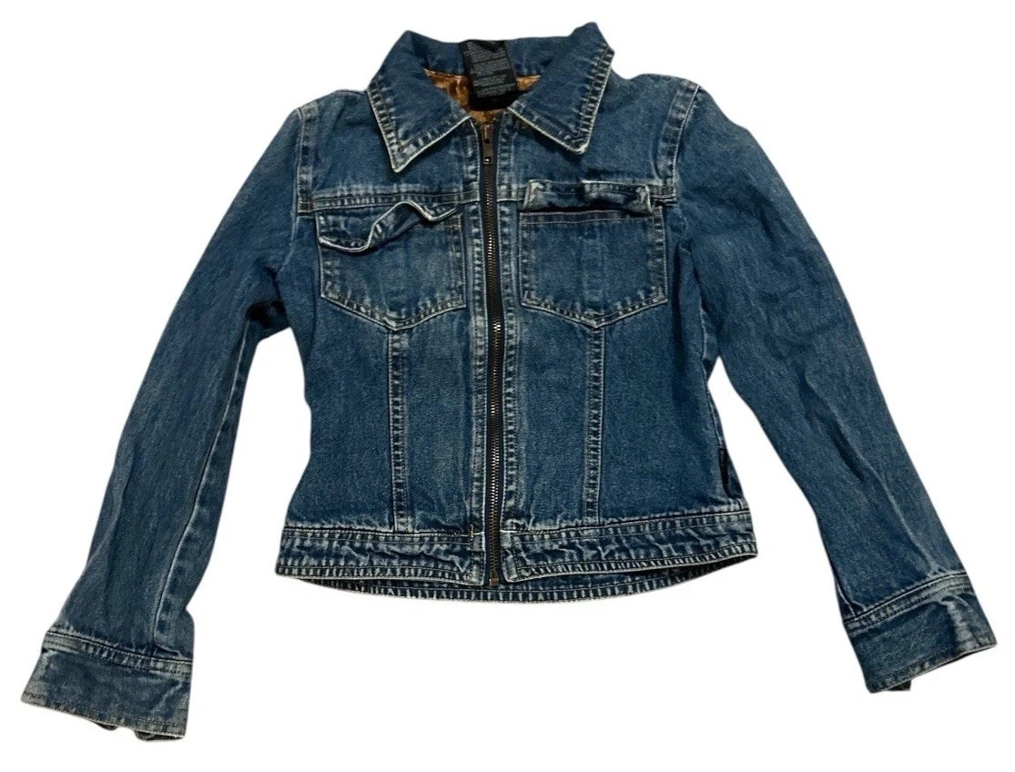 Blazer Fille Mary Kate And Ashley Taille 6 - Bleu Jacquard Floral, Boutonné, Occasion