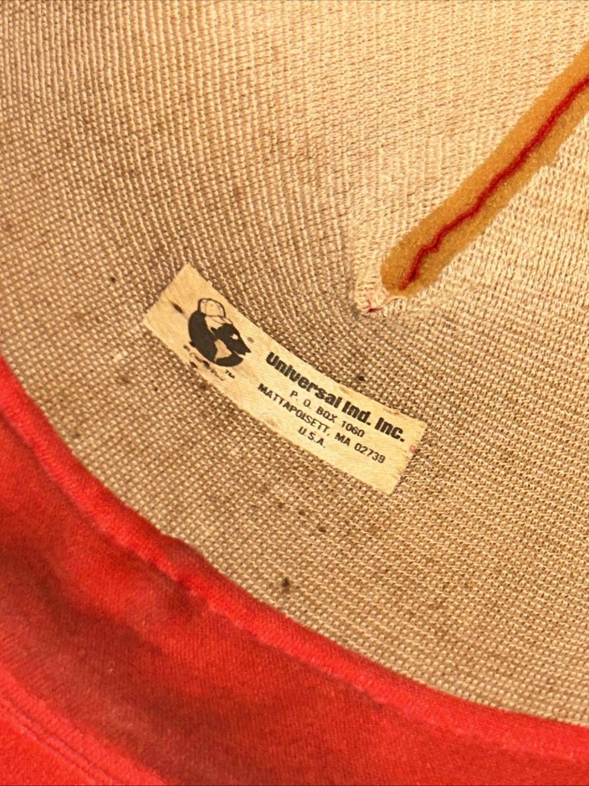 Vintage 80’s Stroh’s Beer Solid Snapback Trucker … - image 5