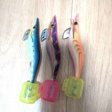 Daiwa Yamashita Egi 3-Piece Set, Fishing Lures, Store in Case, Used