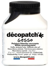 Décopatch GE70AO décopatch 'Gesso' Primer Paint, 70 g, White uk