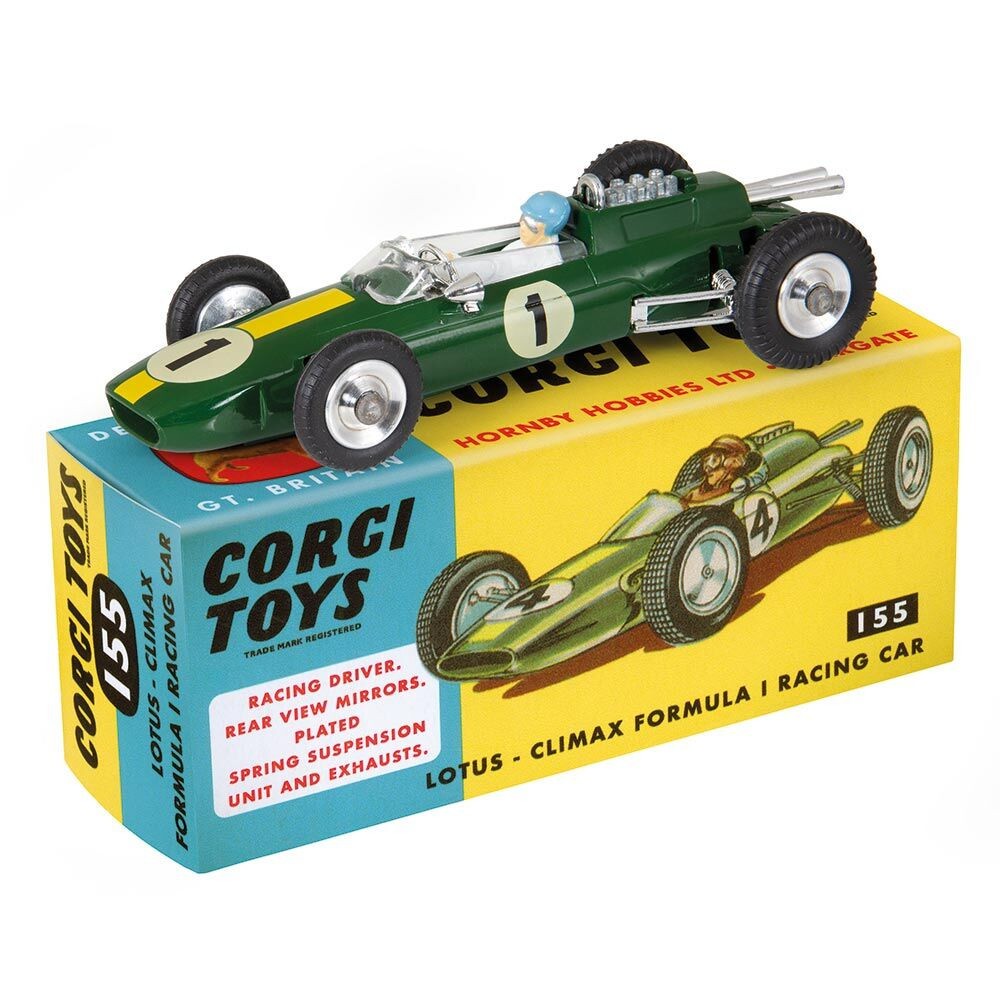 Lotus Climax n° 155 CORGI 1/48 Décoration de Bureau et Collection Miniature CD54321003