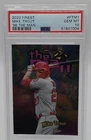 2020 Topps Finest Mike Trout 1998 The Man PSA 10 Los Angeles Angels