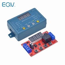 10A 1-Channel Delay Time Relay Module 5V 12V 24V Programmable LED Display