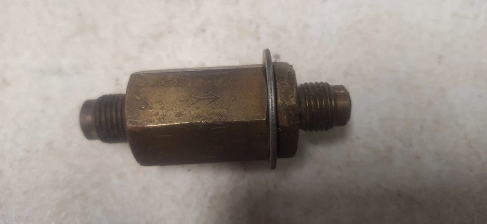 Hilborn Injeção de Combustível F510 By Pass Válvula Jato Principal Latão Vintage Sprint Car - Imagem 4 de 4