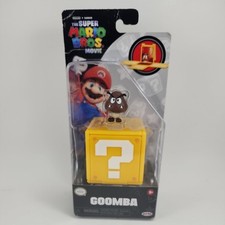 Super Mario Bros. Movie Goomba 1 Inch Mini Figure Jakks Pacific New Sealed