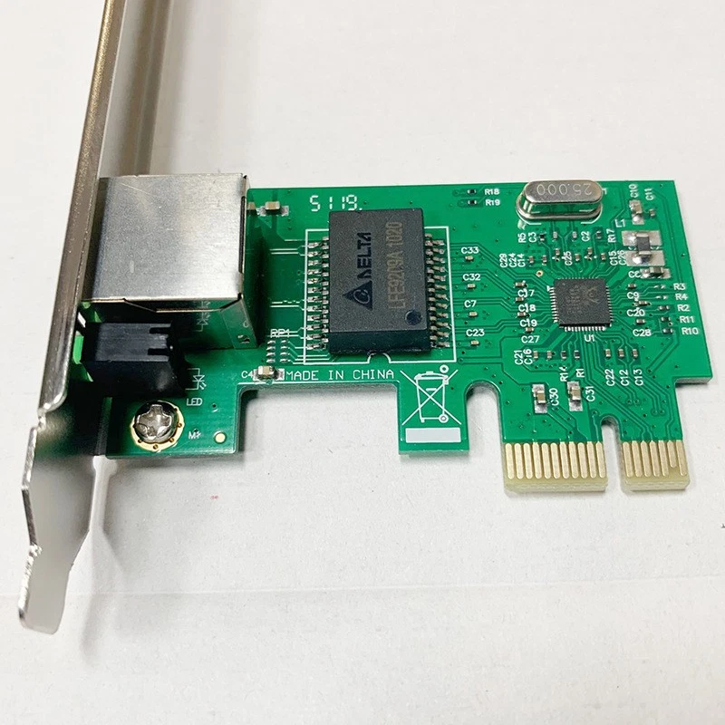 PCI-e Gigabit Ethernet Network Adapter Lan Card Realtek RTL8111 1000Mbps Nic - Image 3 of 4