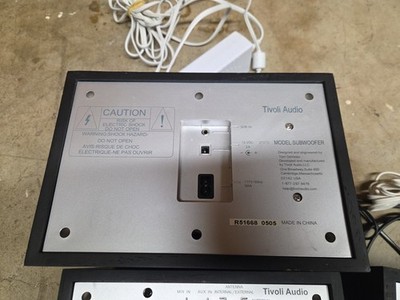 Tivoli Audio Model Two CD AM/FM Stereo Radio Henry Kloss tested