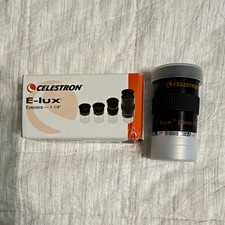 Celestron E-Lux Plossl Telescope Eyepiece 25mm Fully Coated 1.25 in 93302