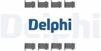 Delphi LX0226 ZubehöRsatz FüR Scheibenbremsbelag ZubehöRsatz Bremsbelag