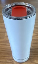 Stainless Steel Tumbler Bluetooth Speaker RGB Lights Rechargeable Travel Cup/Lid
