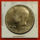 1976 Kennedy Bicentennial Half Dollar Independence Hall Circulated Uncertified