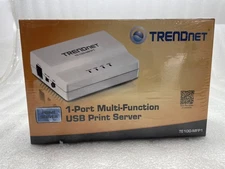 New Genuine OEM Sealed TRENDNET TE100-MFP-1 Port Multi Function USB Print Server