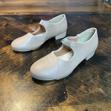 So Danca TA04 Tan Mary Jane Tap Shoes Girls Size 4.5 M SD Tech Taps
