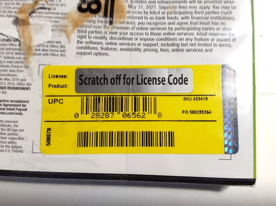 Intuit QuickBooks Desktop Pro 2018 Accounting Software for Windows (433439) - Image 4 of 4
