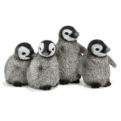 Schleich 14618 King Penguin Chicks wild life figurine sea animal