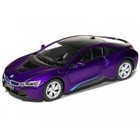 (5379DA)1:36 Scale(KINSMART) BMW i8 2 Doors OPENABLE Diecast Model Car 5 "purple