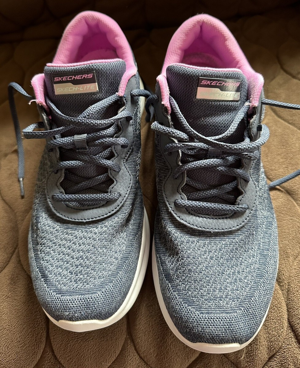Skechers Skech Lite Pro Cute Debut NVY/PINK Size 11 ~~ Women's