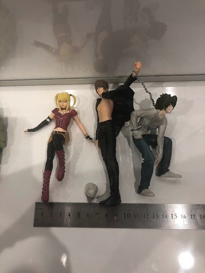 RARE! Death Note Light L Ryuzaki Misa Diorama Figure Shonen Jump