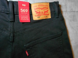 NEW LEVIS levi's 569 JEAN SHORTS size 30 LOOSE STRAIGHT black STRETCH men's NWT | eBay