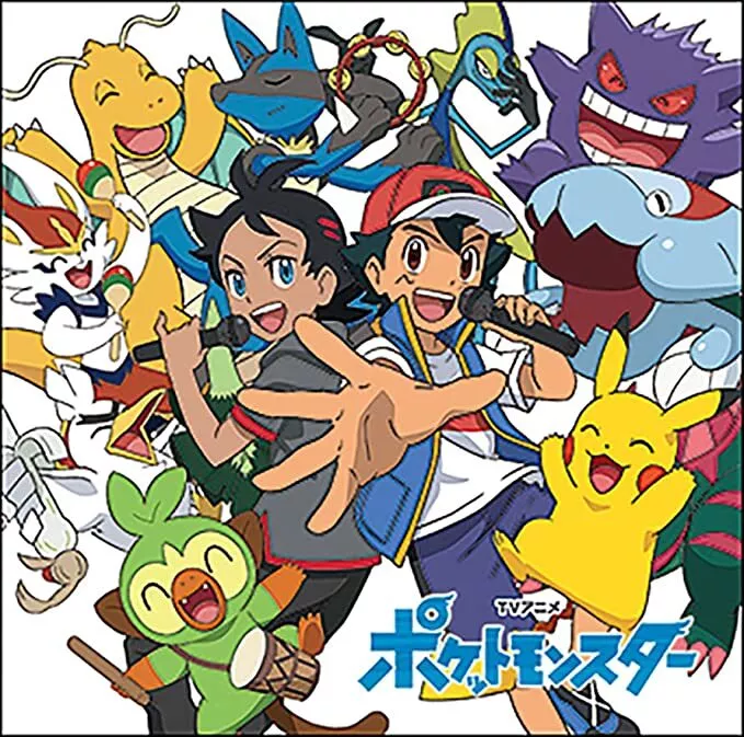 Pokemon TV Anime Theme Song BEST 2019-2022 CD Limited Edition A Blu-ray