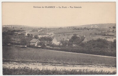 CPA 58 Environs de CLAMECY La Forêt Vue Générale