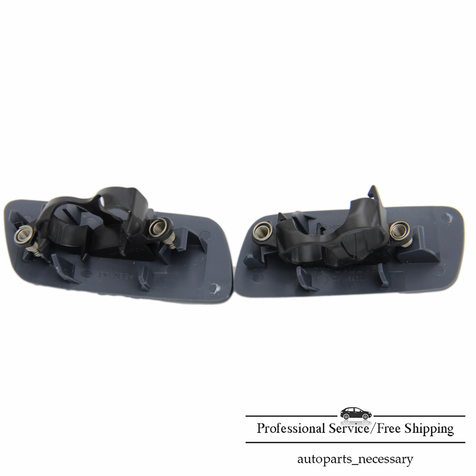 For 2010-2018 Rolls-Royce Ghost Front Left+Right Headlight Cleaning Nozzle Cover