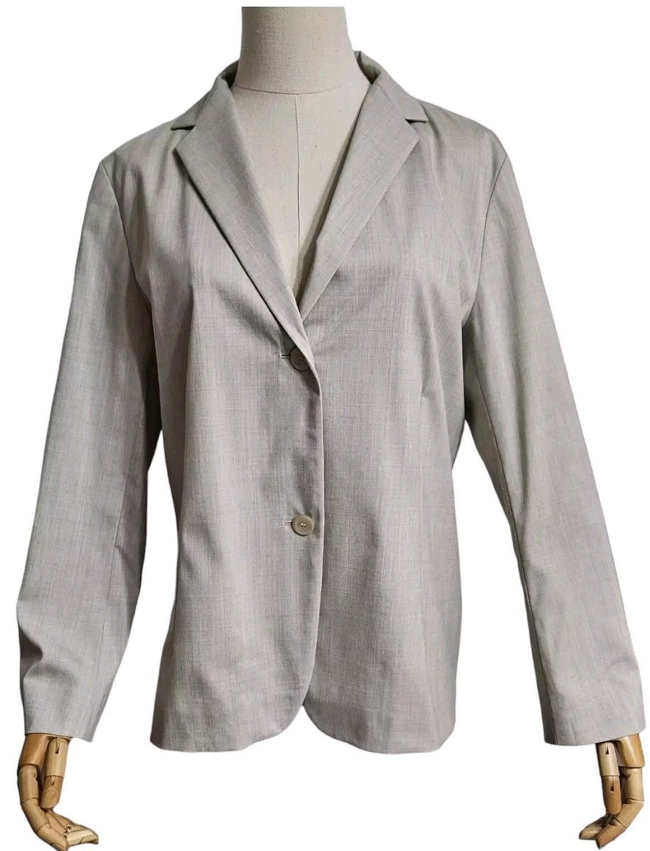 【関税＆送料込み】Jil Sander Grey Wool Suit JIL SANDER Vintage Lightweight Single-Breasted Suit Jacket