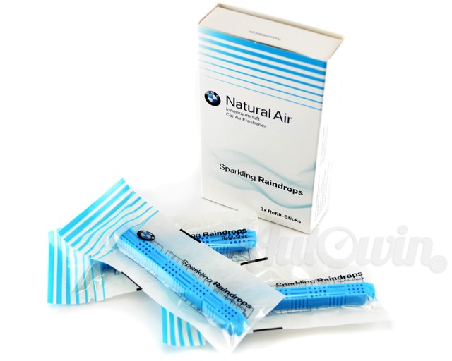 BMW Natural Car Air Freshener Sparkling Raindrops 1pcs 83122285679