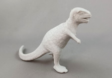 MPC Light Gray Tyrannosaurus Vintage Prehistoric Playset 1960s Dinosaur Figure