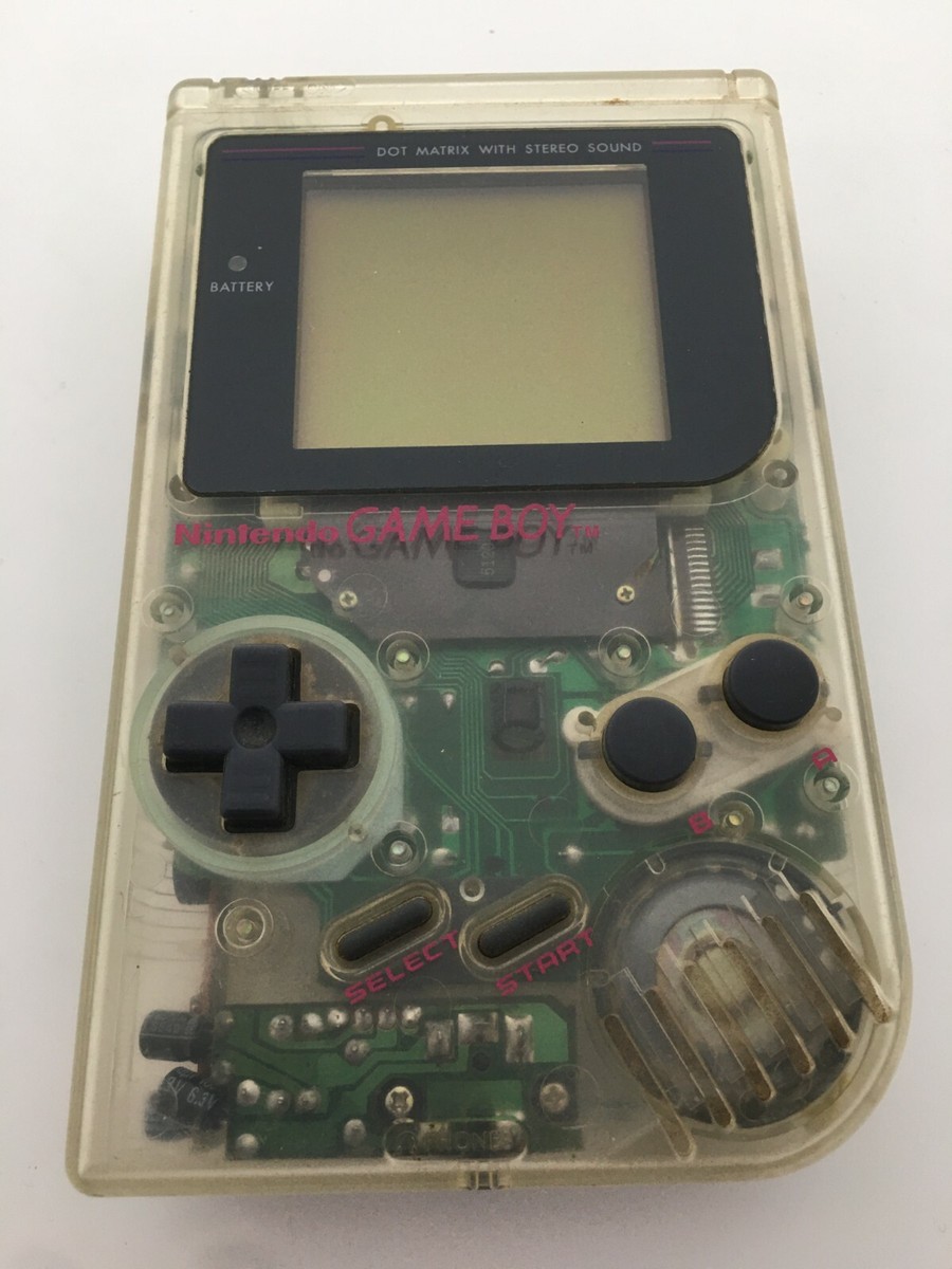 ニンテンドー GAME BOY color    クリアパープル 任天堂 GAME BOY COLOR クリアパープル 動作確認済み - メルカリ