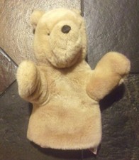 Classic Winnie the POOH HAND PUPPET Gund VINTAGE RETIRED Rare Plush Stuffed
