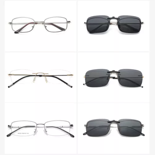 Clip on Sunglasse Polarized Glasses Anti-glare Sunglasses UV400 Goggles NEW - Picture 3 of 28