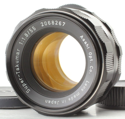 PENTAX Super-Takumar 55mm f/1.8 M42 [not worki] Wide angle MF lens Japan #267