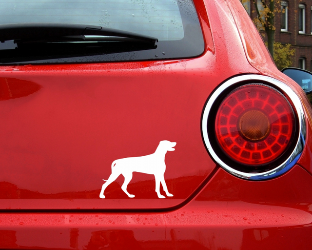Home &amp; Garden Samunshi Weimaraner Hunde Aufkleber Autoaufkleber Sticker