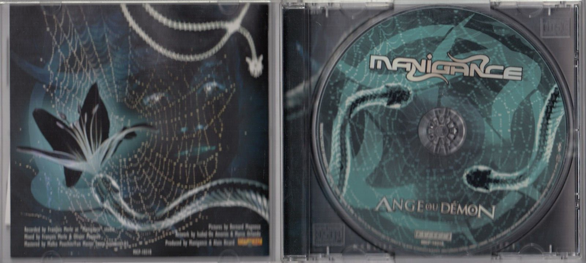 Manigance - ANGE Ou Demon (CD, 2002) JAPAN OBI MICP-10318 METAL