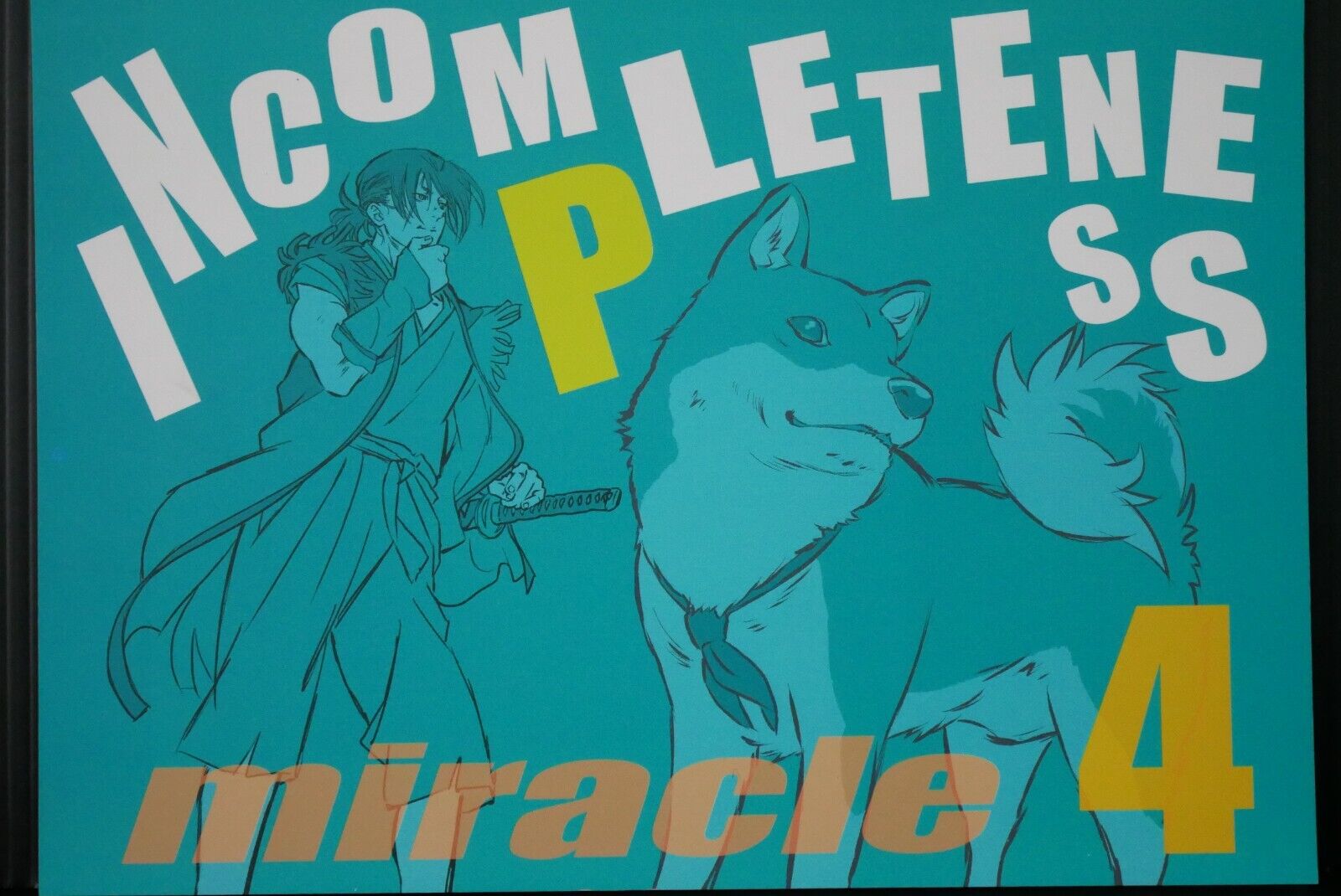 INCOMPLETENESS miracle4 dojin art book yutaka nakamura anime b5