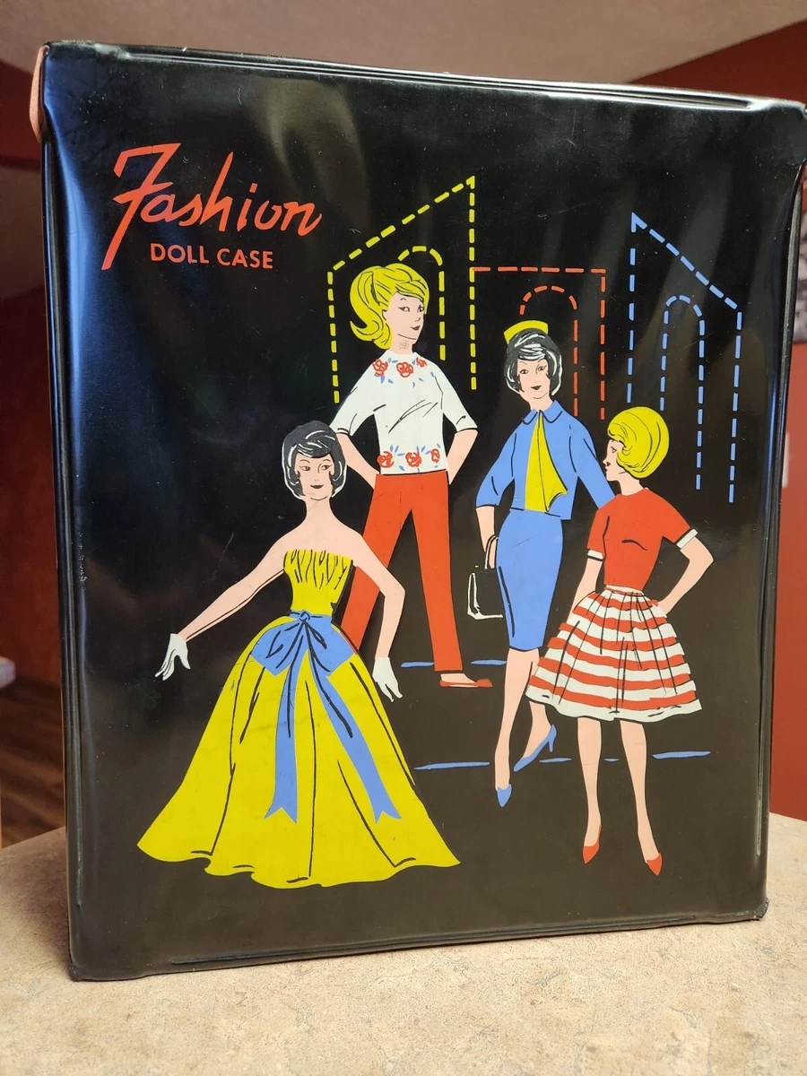 Vintage barbie outlet doll case