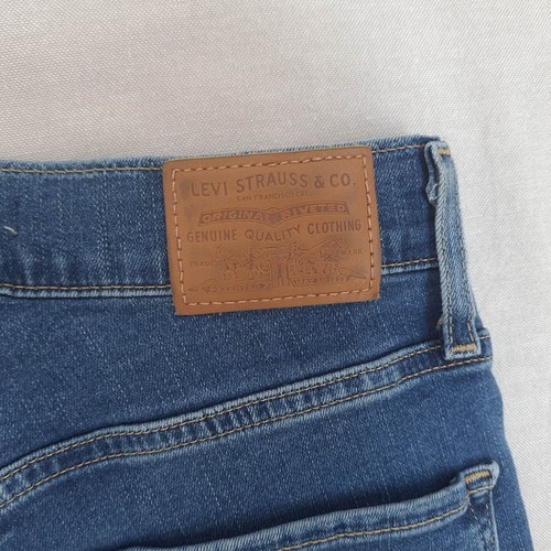 Levi's Premium 724 hohe gerade Damenjeans Größe W26 L28 blau Stretch - Bild 14 von 19