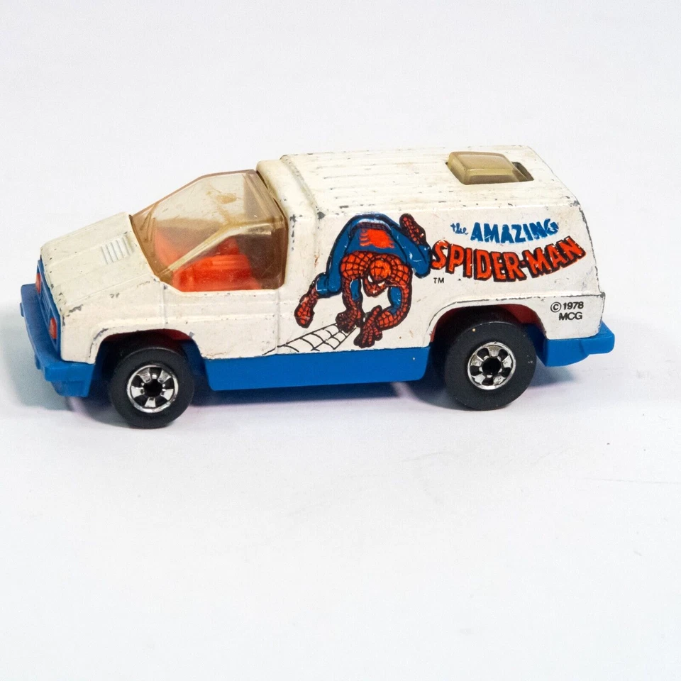 风火轮场景机器神奇蜘蛛侠 Van 1978 白色 香港 — 第 3/4 张图片