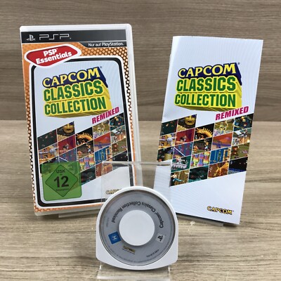 Sony PSP Spiel   Capcom Classics Collection Remixed - Essentials TOP ZUSTAND #B9