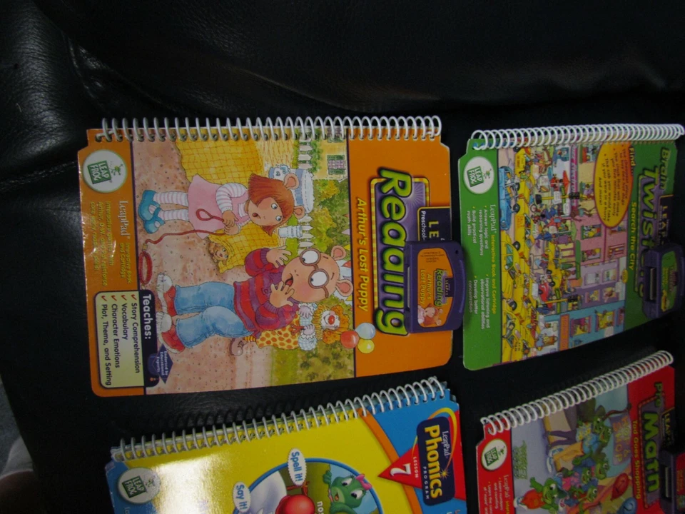 Leap Frog Leap Pad Books and Games 9 Plus Arthur Harry Potter Phonics and more - Image 4 of 4