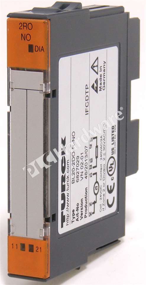Turck BL20-2DO-R-NO BL20 Electronic Relay Module 2 x NO Qty