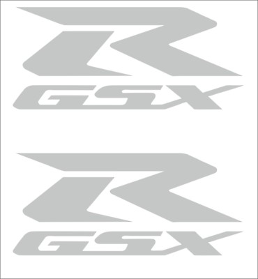 2 x Suzuki GSX-R Aufkleber 130 mm x 57 mm -viele Farben