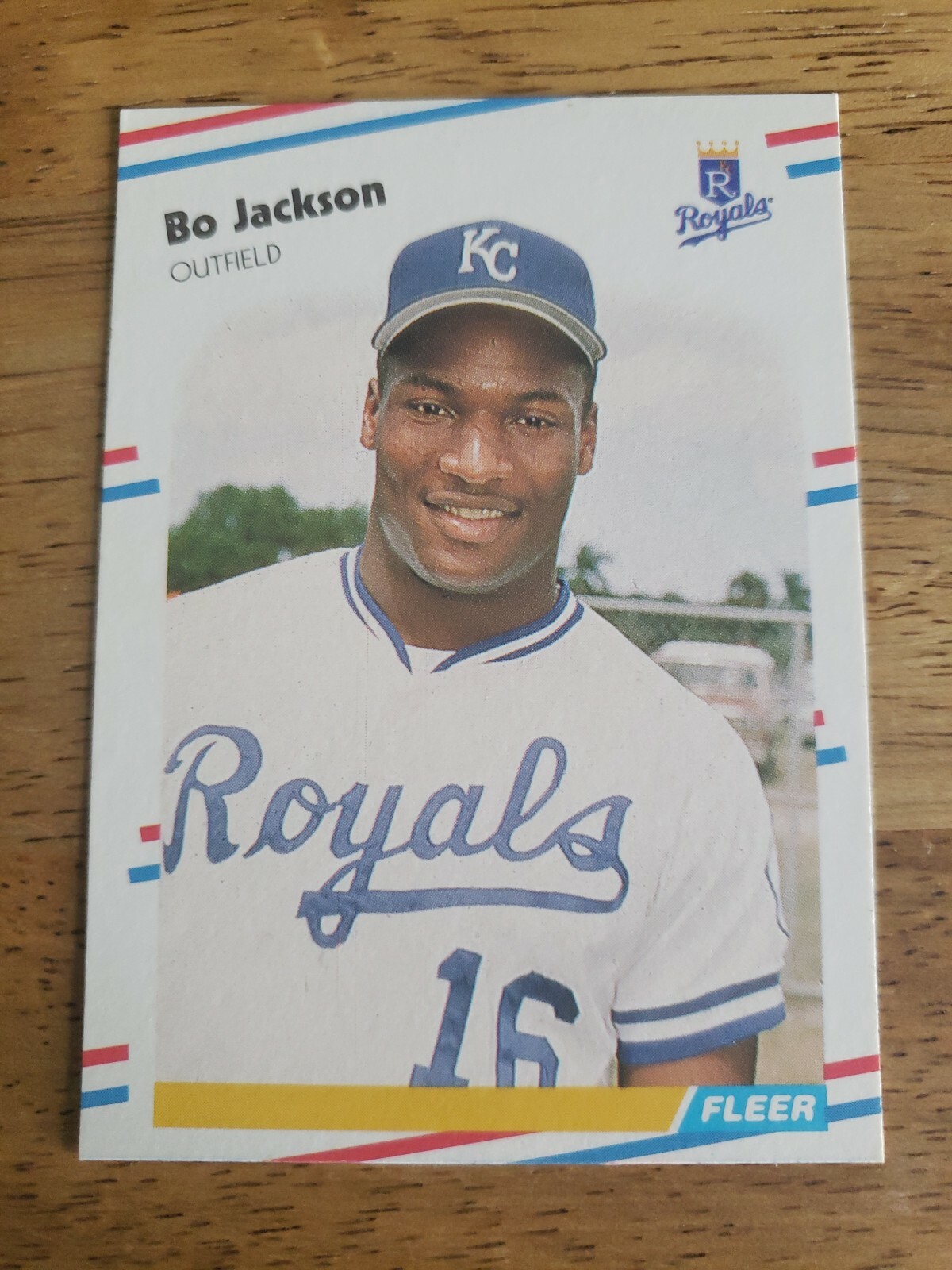 1988 Fleer Bo Jackson #260 Kansas City Royals