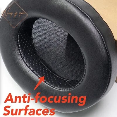 MARKENLOS Acoustic Ear Pad Cushion Foam For Turtle Beach Stealth 300 400 500 600 Headphone