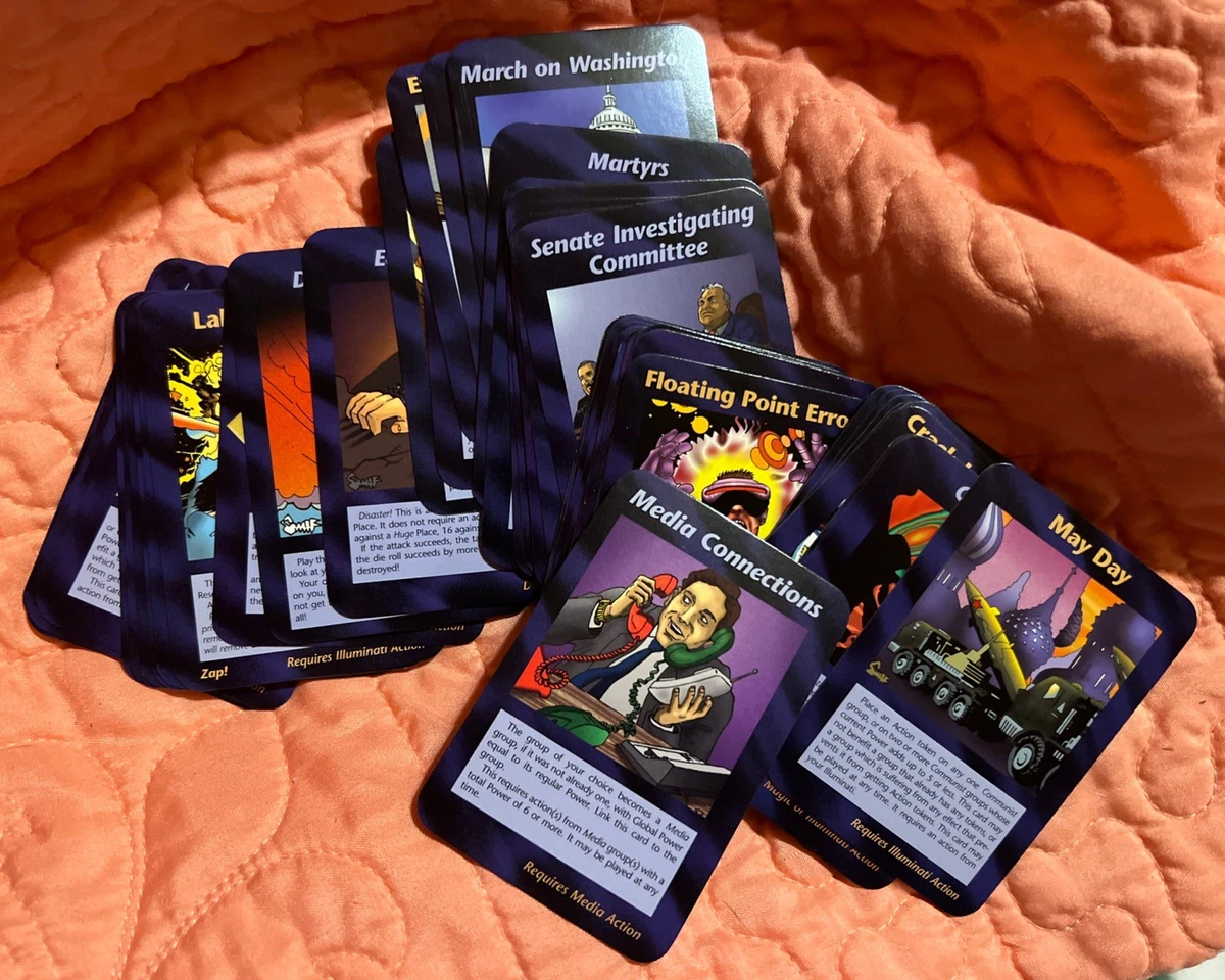 Illuminati New World Order Card Game for sale | eBay