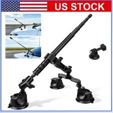 FOR Insta360 X5X4 X3 X2 ONE DJI Action Camera Car Suction Cup Mount Selfie Stick