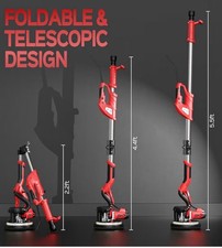 Foldable Telescopic Drywall Vacuum Sander Red...