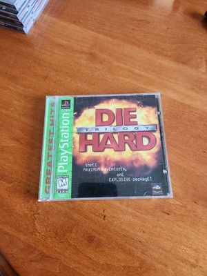 Die Hard Trilogy PS1 PlayStation 1 Greatest Hits +Registration Card Complete CIB